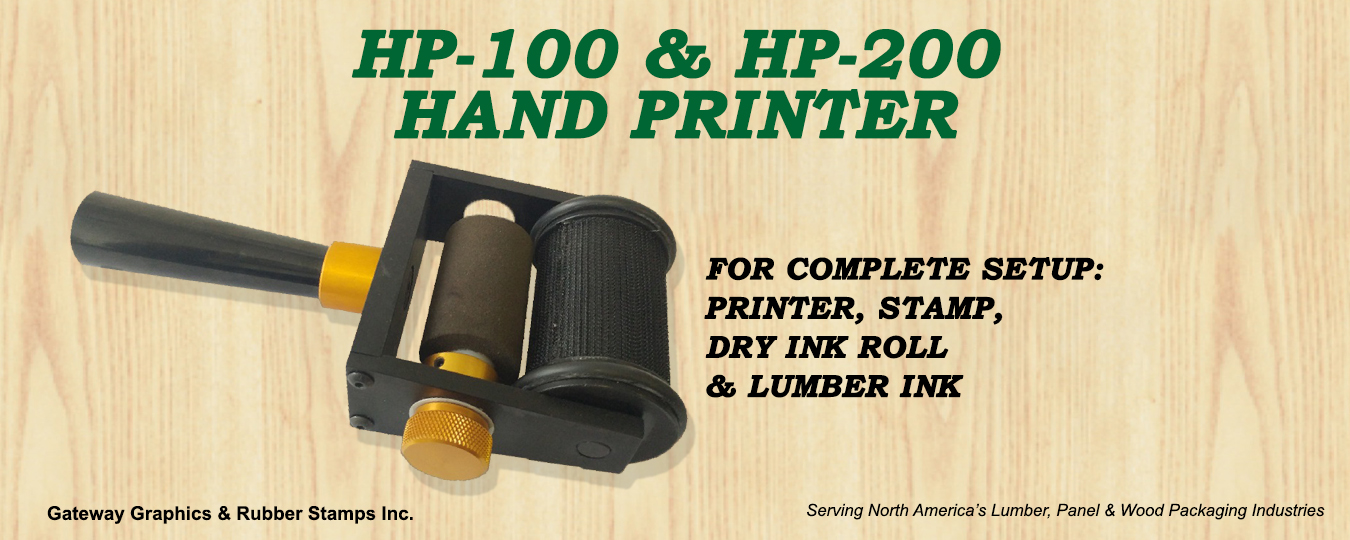 Gateway Graphics & Rubber Stamps Inc Wood Marking Products