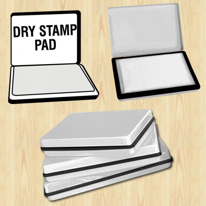 PREINKED STAMP PADS Gateway Graphics & Rubber Stamps Inc Wood