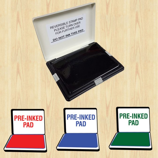 STAMP PADS Gateway Graphics & Rubber Stamps Inc Wood Marking Products