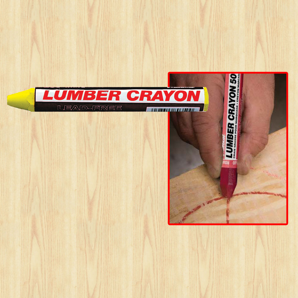 LUMBER CRAYON #500 – UV Resistant, Gateway Graphics & Rubber Stamps Inc